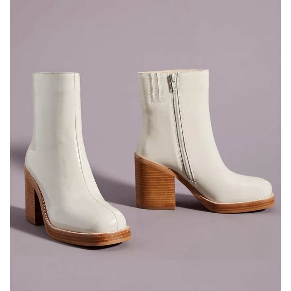65% OFF JEFFREY CAMPBELL WHITE LEATHER MAXEM BOOT NO OFFERS